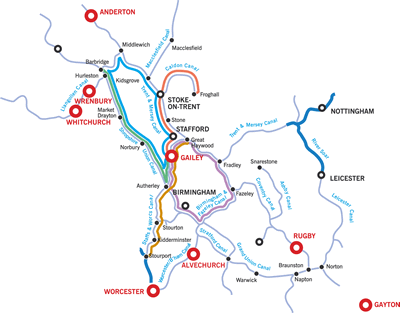 Canal boat holidays in the Potteries and Peak District of ...